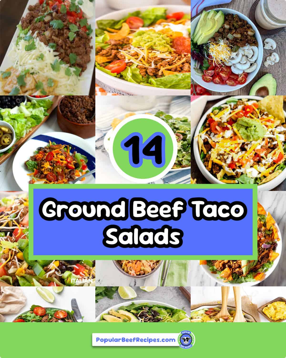 14 Ground Beef Taco Salad Recipes