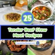 Delicious tender beef stew meat in hearty, flavorful recipes perfect for comforting meals.