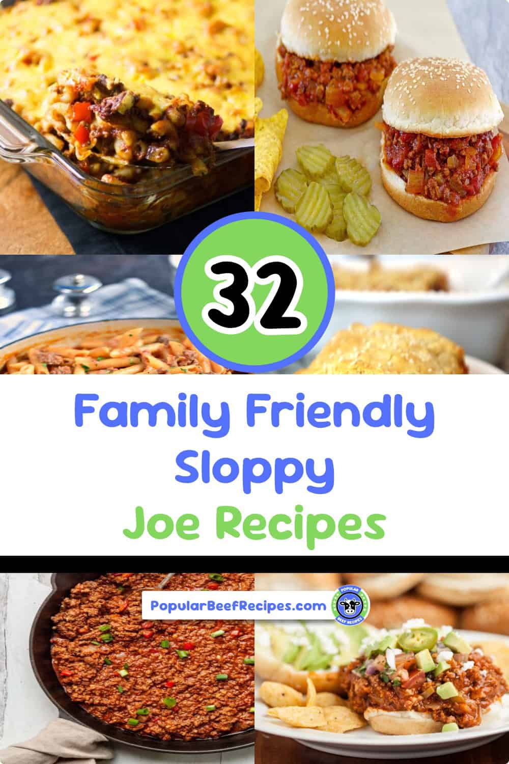32 Family Friendly Sloppy Joe Recipes - Popular Beef Recipes